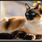 Calico Siamese cat