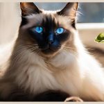 Fluffy Siamese cat breed