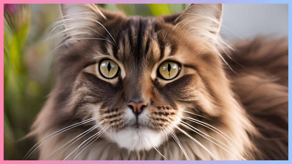 Brown Siberian Cat