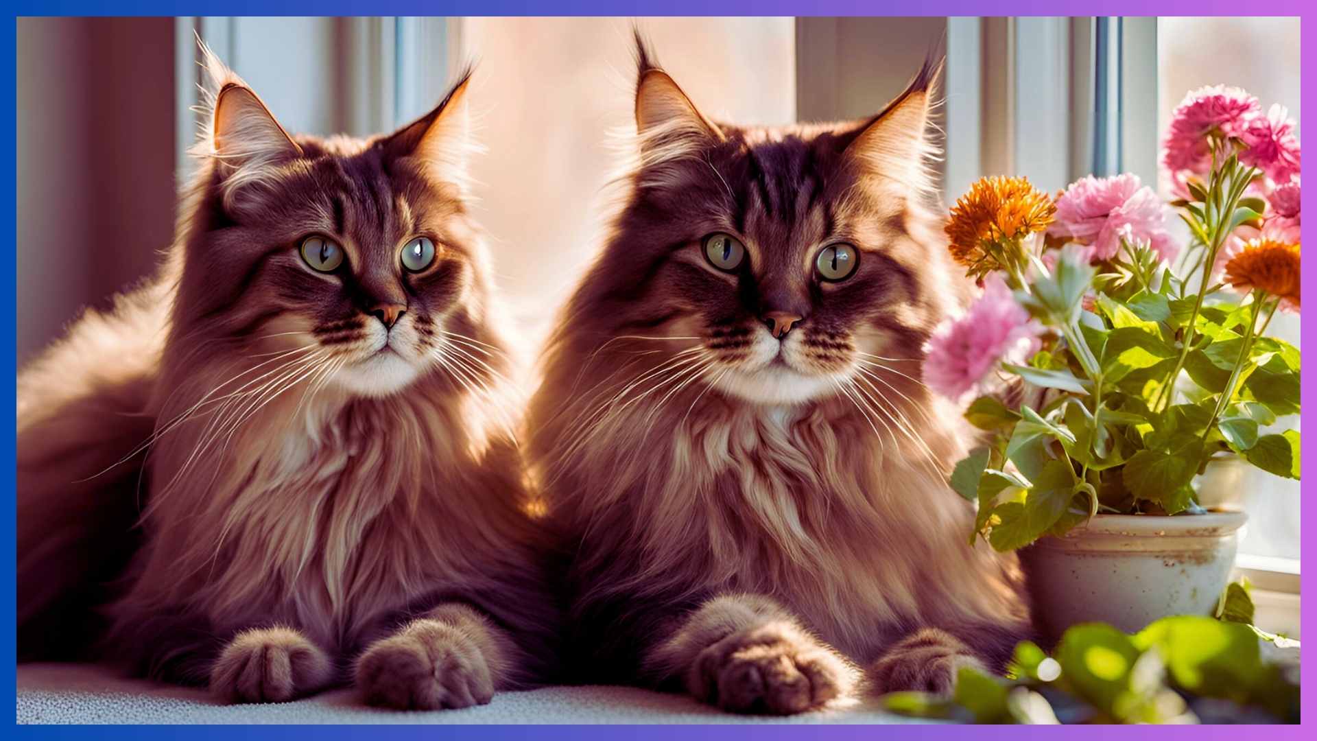 Brown Siberian Cat