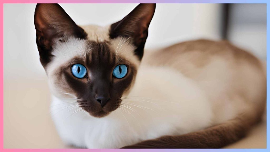 Chocolate Point Siamese Cat