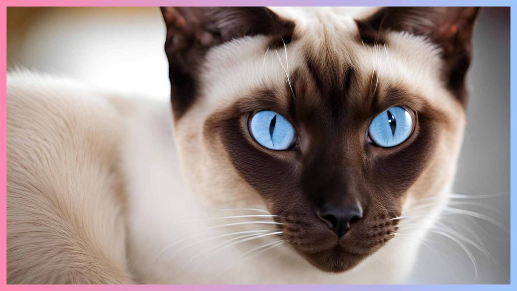 Chocolate Point Siamese Cat