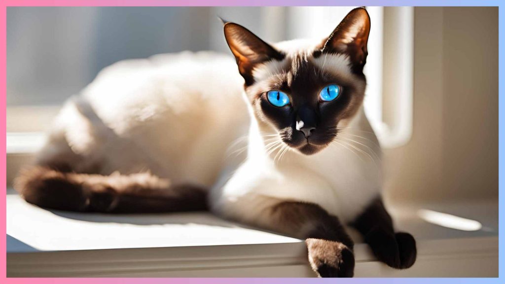 Chocolate Point Siamese Cat