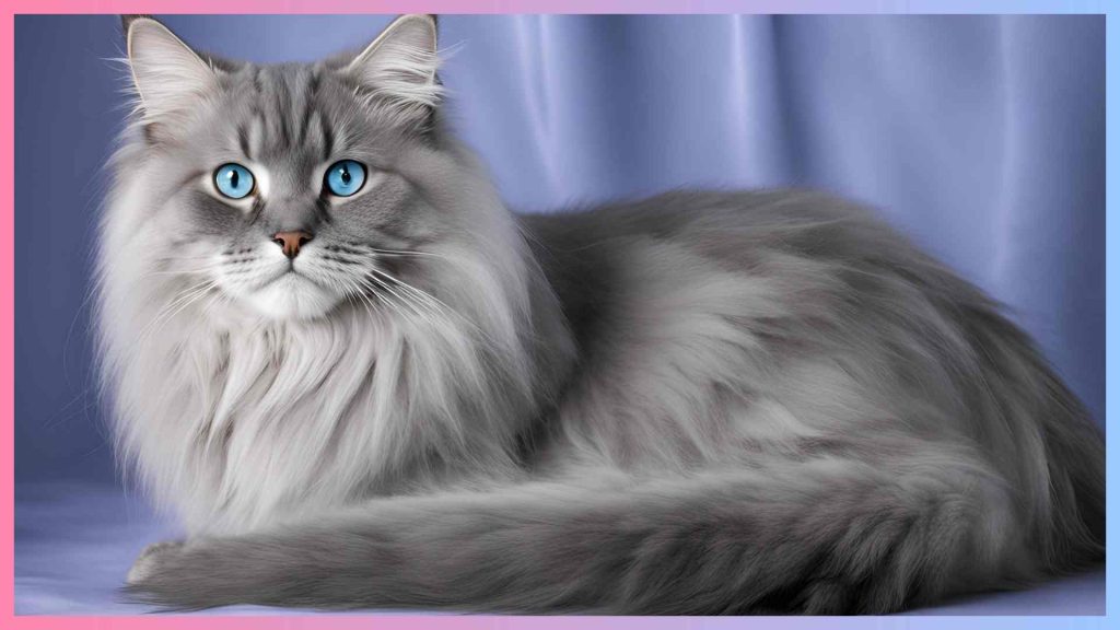 Blue Siberian Cat