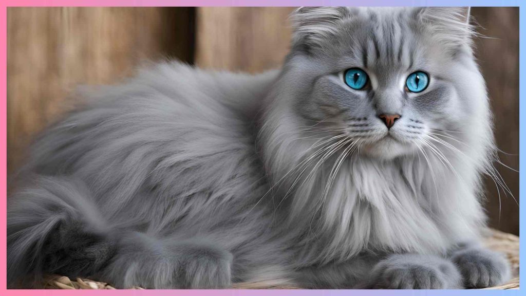 Blue Siberian Cat