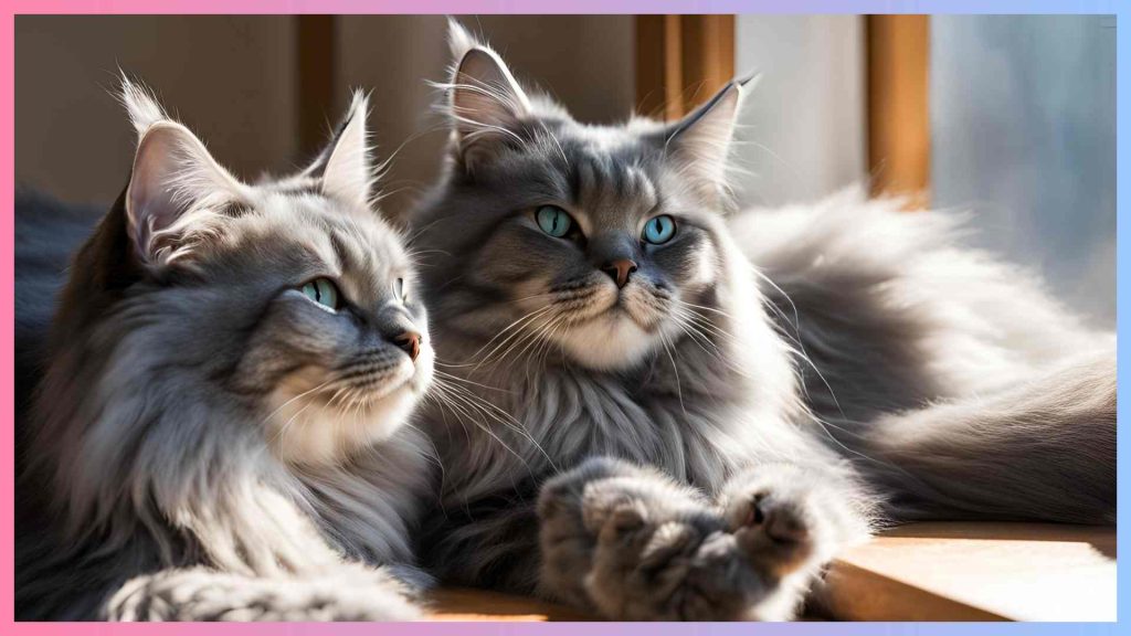 Blue Siberian Cat